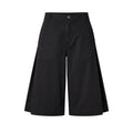 Mr&Mrs Italy Schwarze Baumwoll-Shorts für Damen