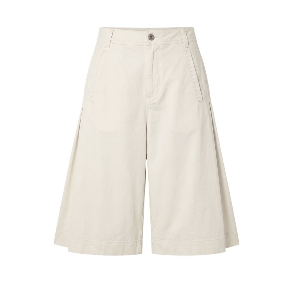 Mr&Mrs Italy Weiße Baumwollshorts für Damen
