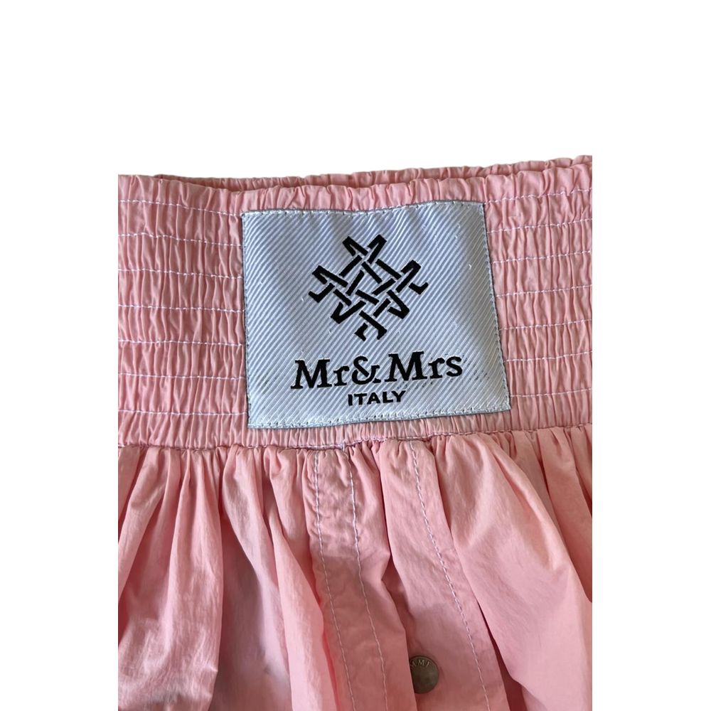 Mr&Mrs Italy Pink Polyester Damenrock