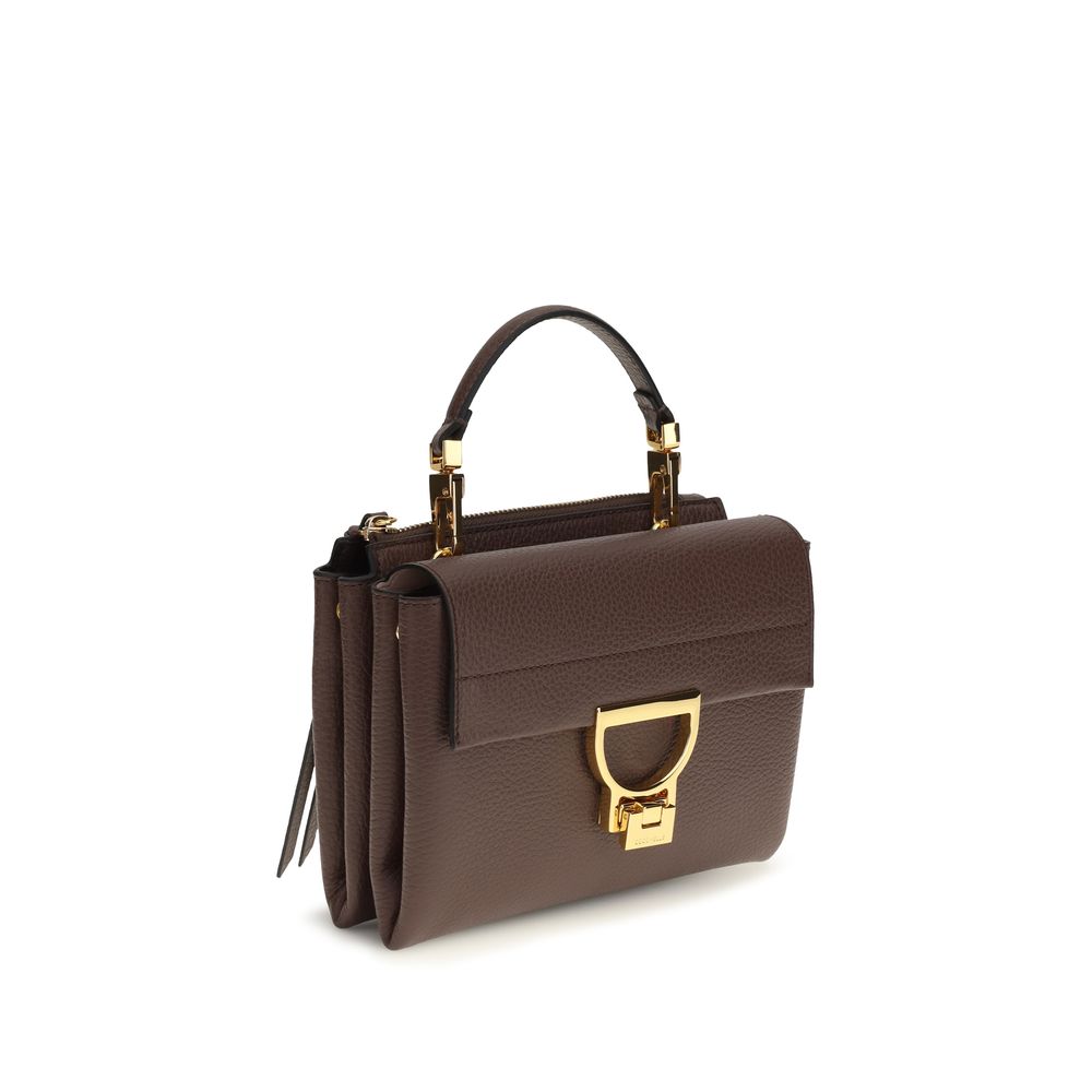 Coccinelle Braune Kalbsleder Bos Taurus Handtasche