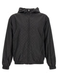 Gucci Schwarze Polyamid-Shell-Jacke