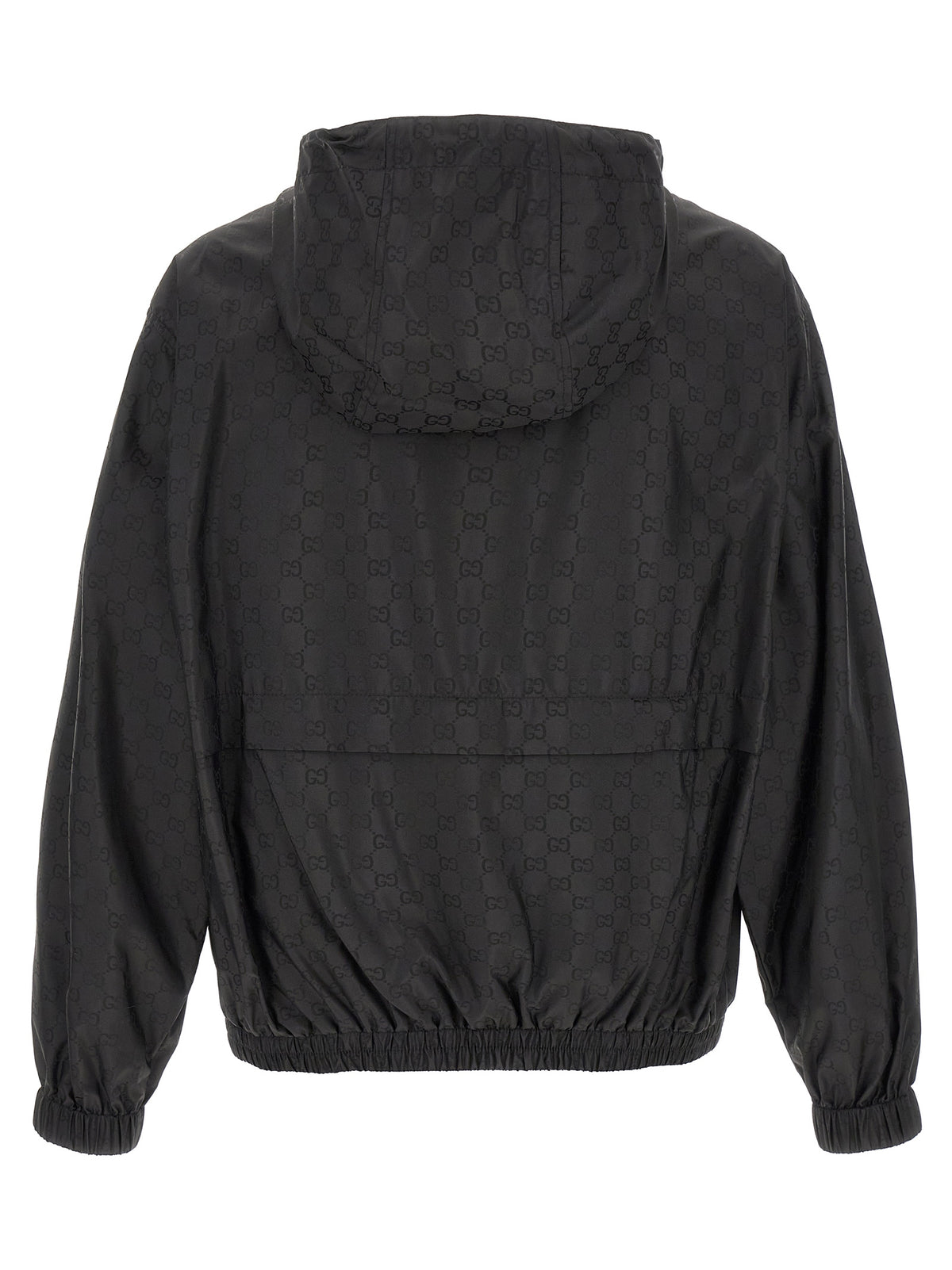 Gucci Schwarze Polyamid-Shell-Jacke