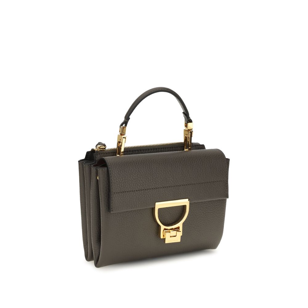 Coccinelle Braune Kalbsleder Bos Taurus Handtasche