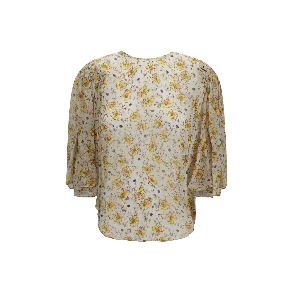 Isabel Marant Étoile Beige Viscose Blouse