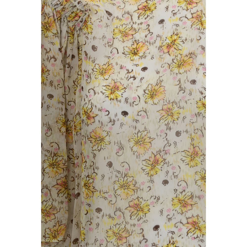 Isabel Marant Étoile Beige Viscose Blouse