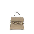 Moschino Beige Goatskin Shoulder Bag