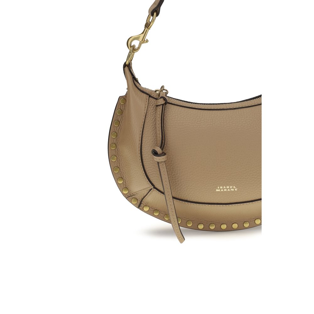 Isabel Marant Beige Kalbsleder Bos Taurus Schultertasche
