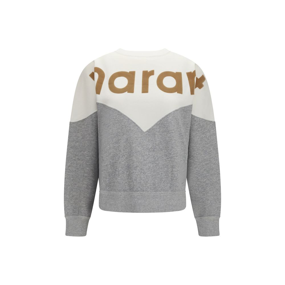 Isabel Marant Étoile Grauer Baumwollpullover