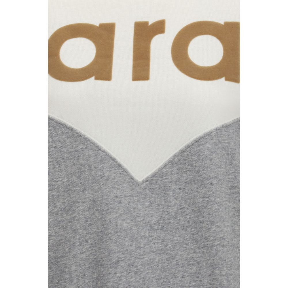 Isabel Marant Étoile Grauer Baumwollpullover