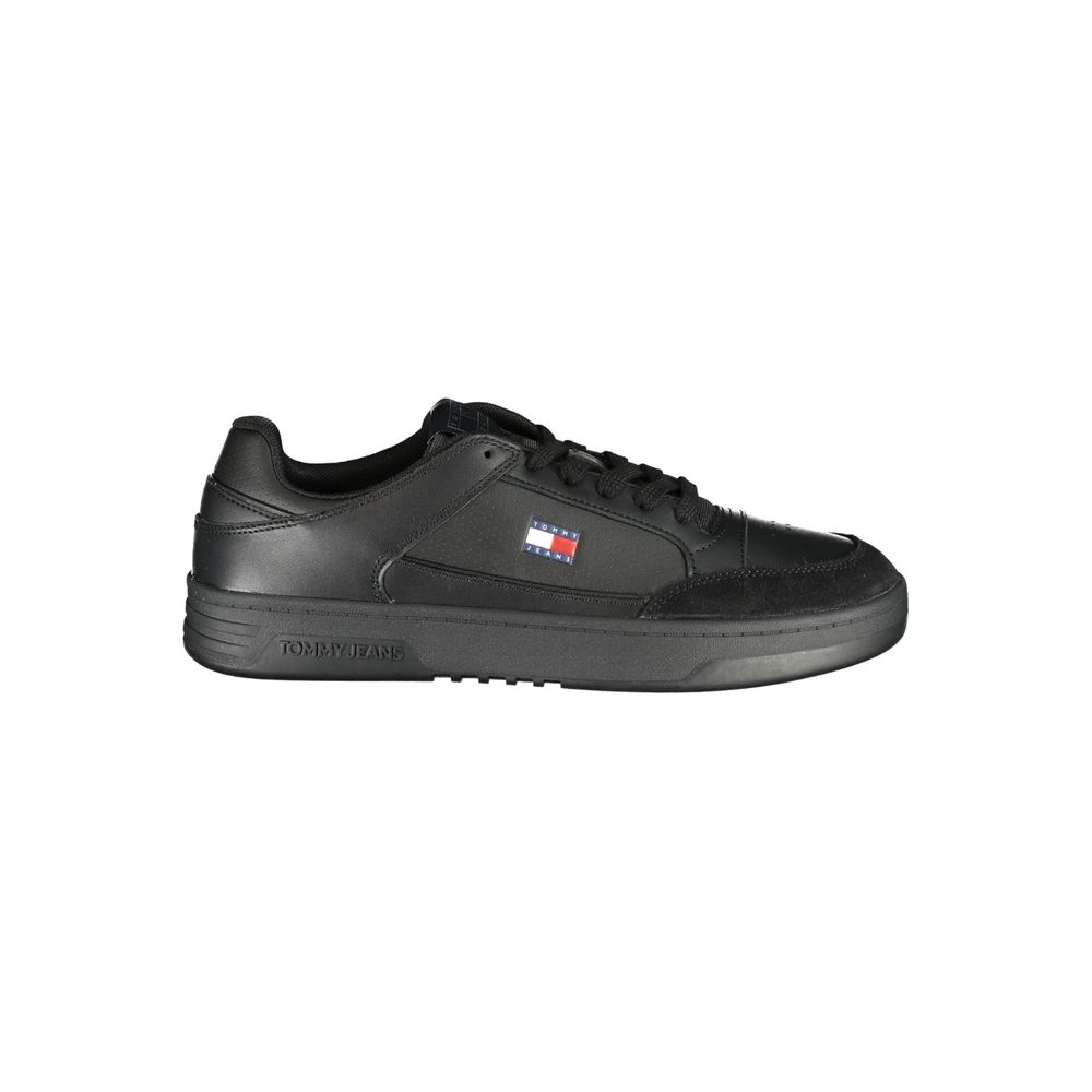 Tommy Hilfiger Schwarze Sportschuhe aus Polyester