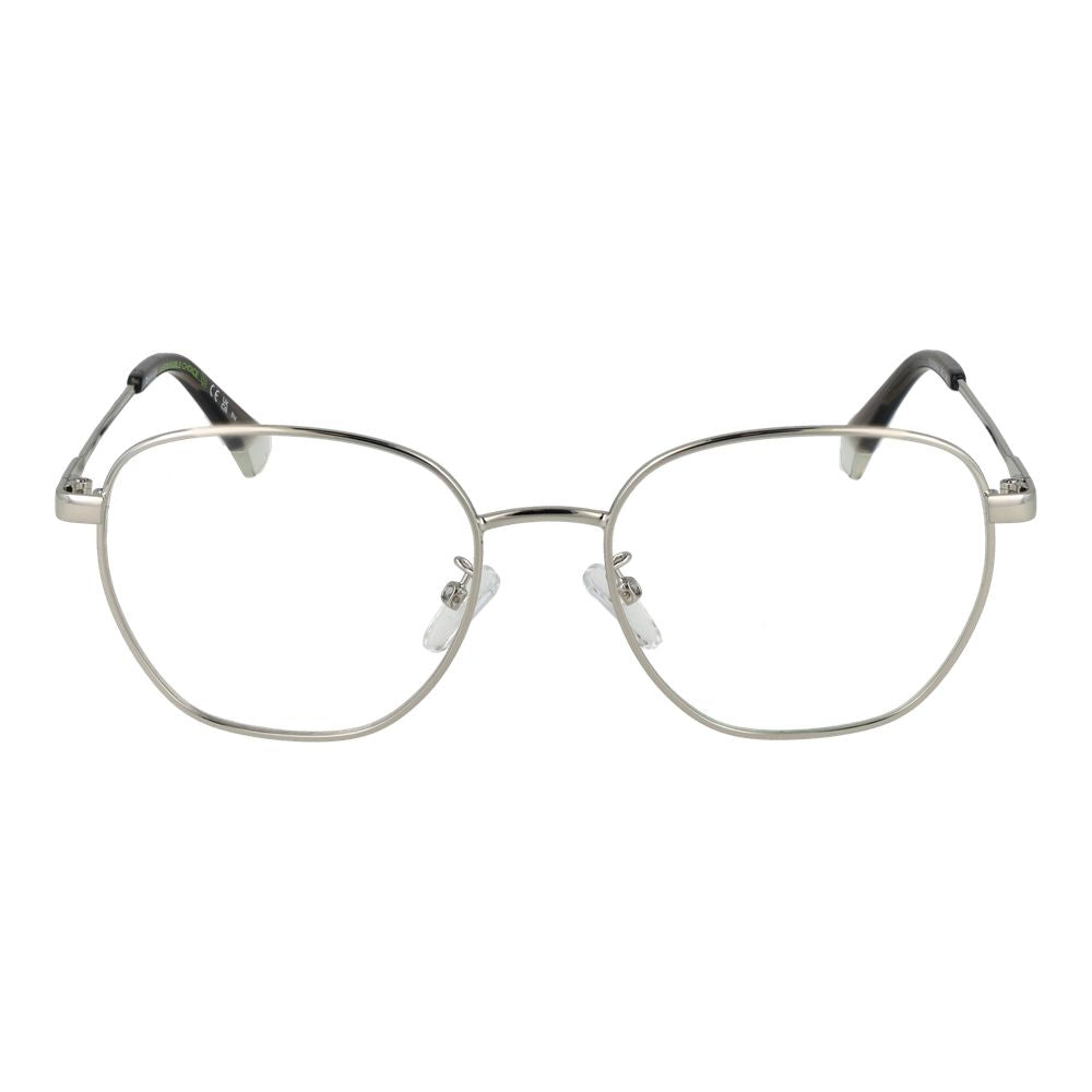 Polaroid Brille aus silbernem Metall (Fassung)