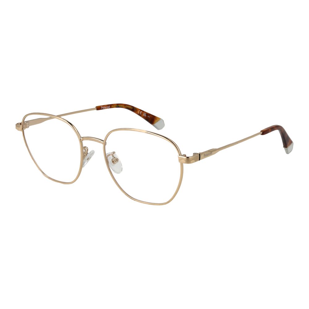 Polaroid Brille aus Goldmetall (Fassung)