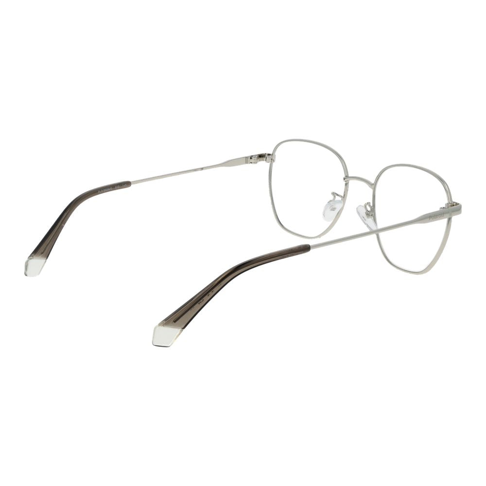 Polaroid Brille aus silbernem Metall (Fassung)