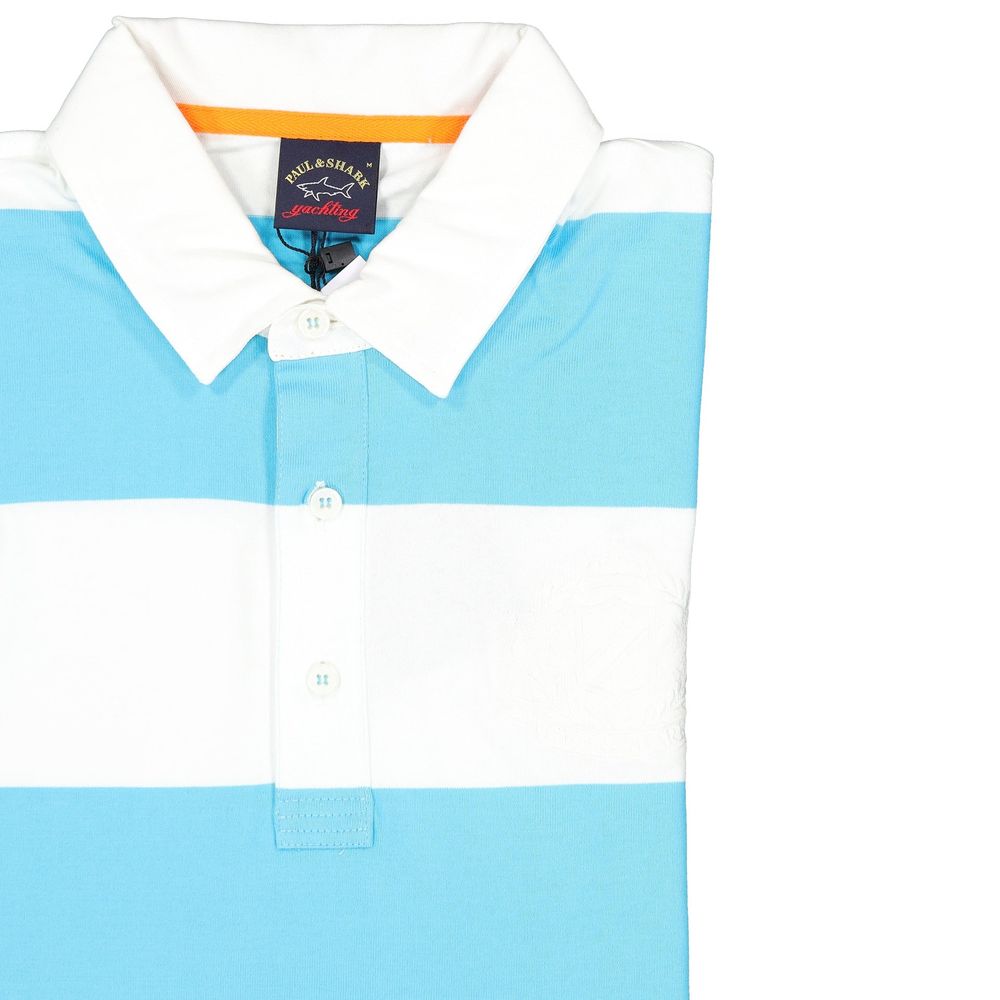 Paul & Shark Weißes Poloshirt aus Baumwolle