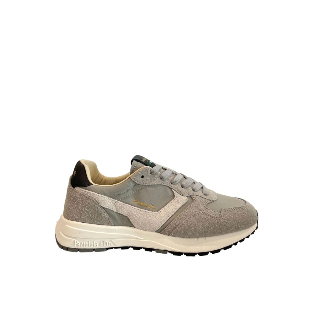 Pantofola D'Oro Grauer Wildleder-Sneaker für Herren