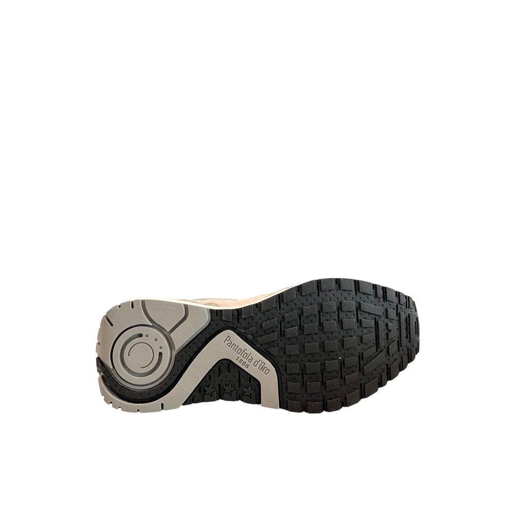 Pantofola D'Oro Grauer Wildleder-Sneaker für Herren
