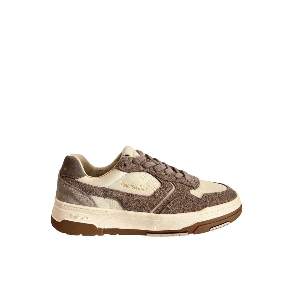 Pantofola D'Oro Grauer Leder Herren Sneaker
