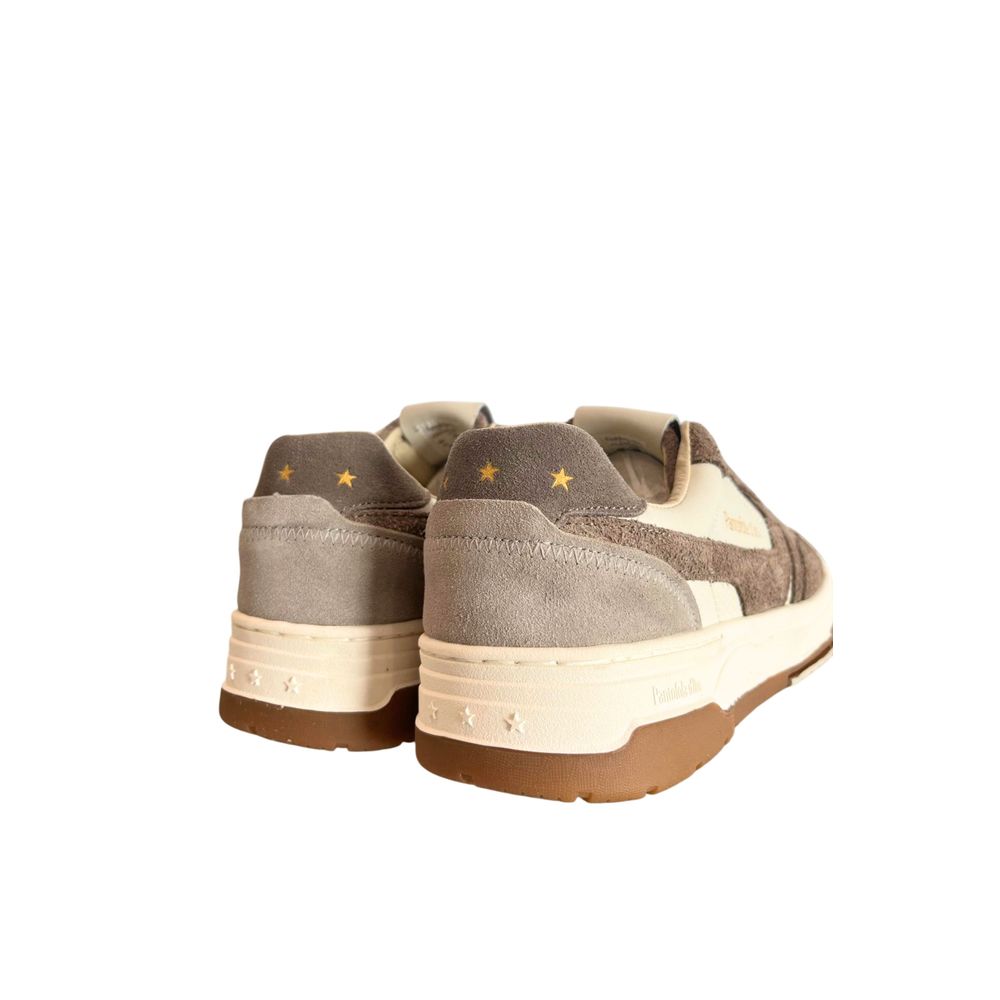 Pantofola D'Oro Grauer Leder Herren Sneaker