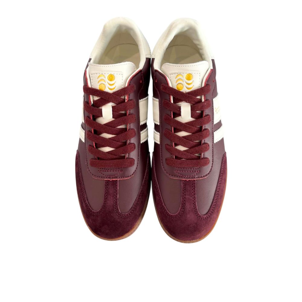 Pantofola D'Oro Herren-Sneaker aus rotem Wildleder