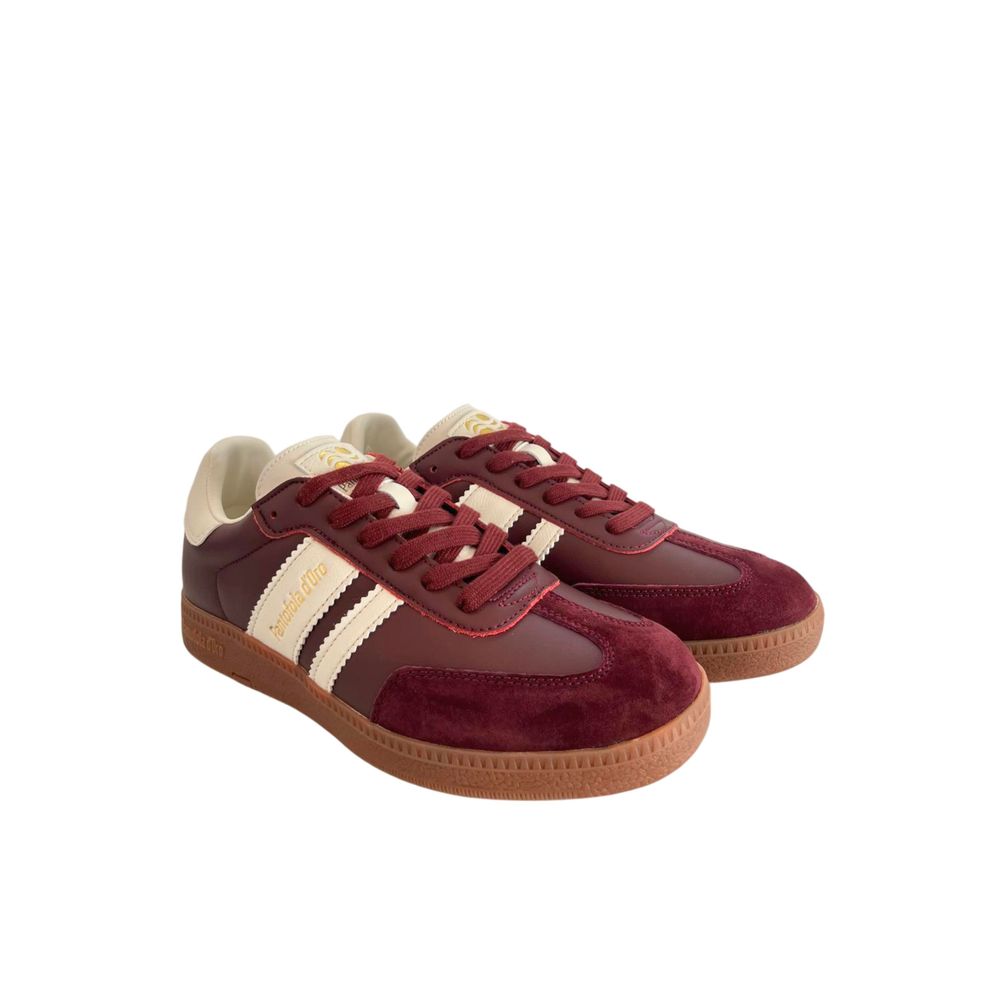 Pantofola D'Oro Herren-Sneaker aus rotem Wildleder