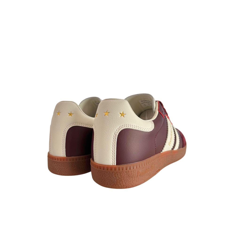 Pantofola D'Oro Herren-Sneaker aus rotem Wildleder