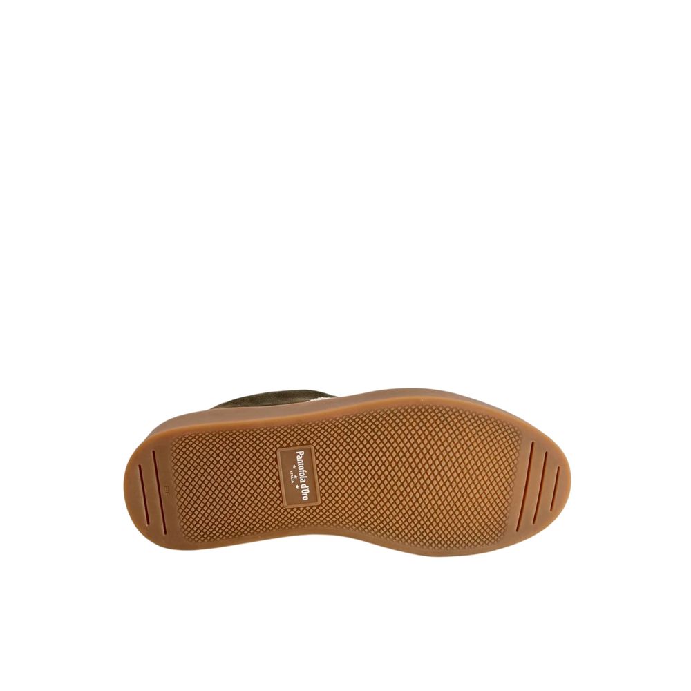 Pantofola D'Oro Grüner Wildleder-Sneaker für Herren