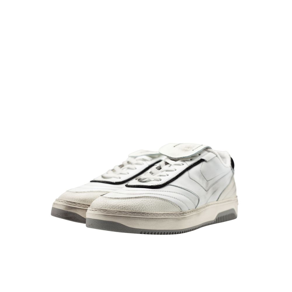 Pantofola D'Oro Weiße Wildleder-Sneaker für Herren