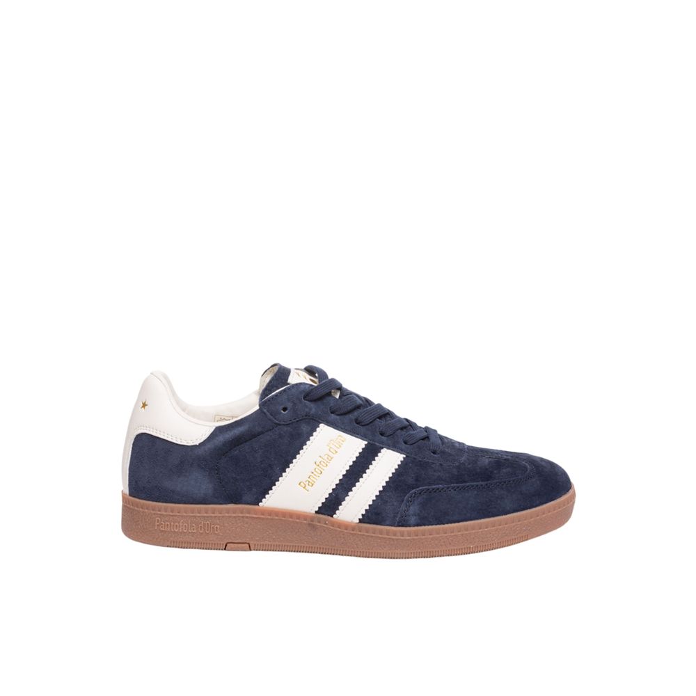 Pantofola D'Oro Blaue Wildleder-Sneaker für Herren