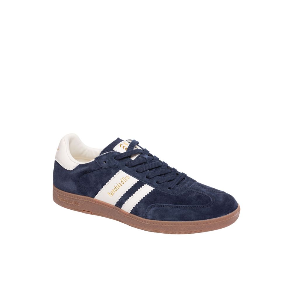 Pantofola D'Oro Blaue Wildleder-Sneaker für Herren