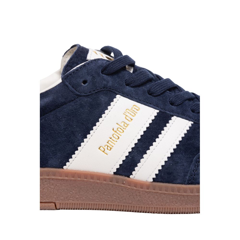 Pantofola D'Oro Blaue Wildleder-Sneaker für Herren