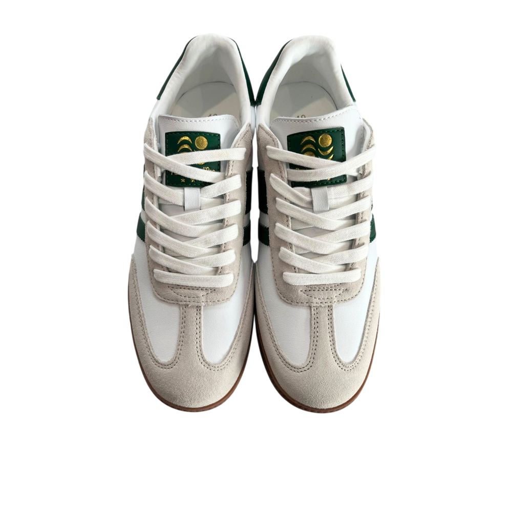 Pantofola D'Oro Grüne Wildleder-Sneaker für Herren