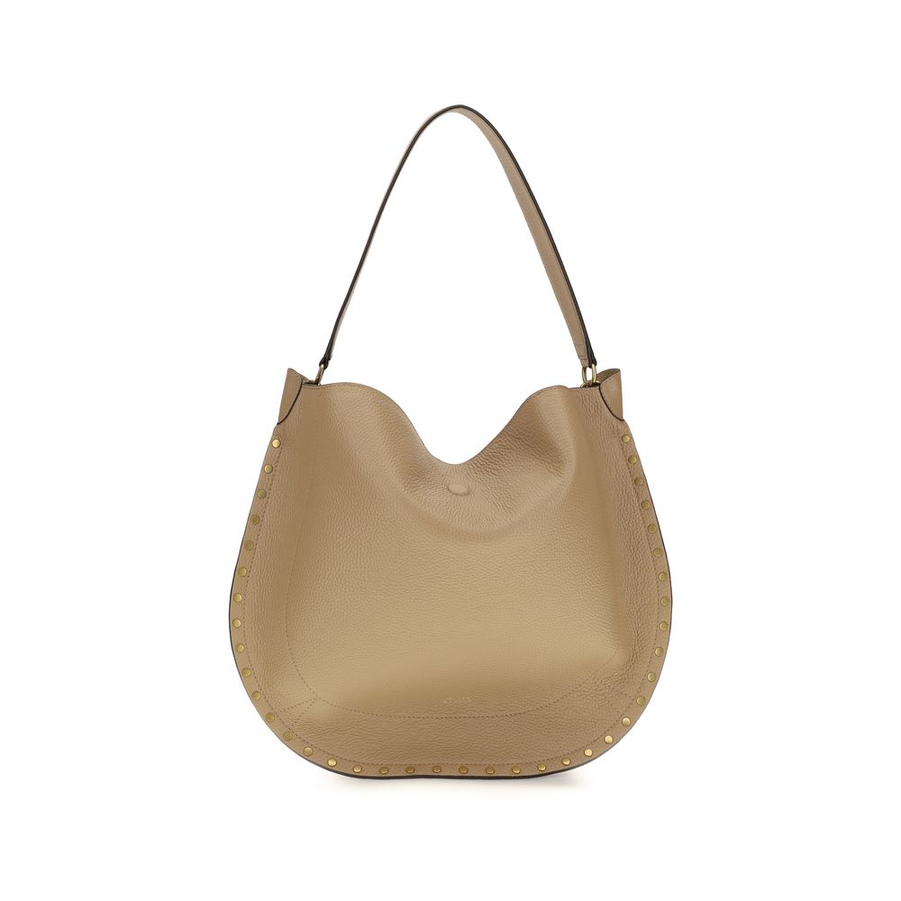 Isabel Marant Beige Kalbsleder Bos Taurus Schultertasche