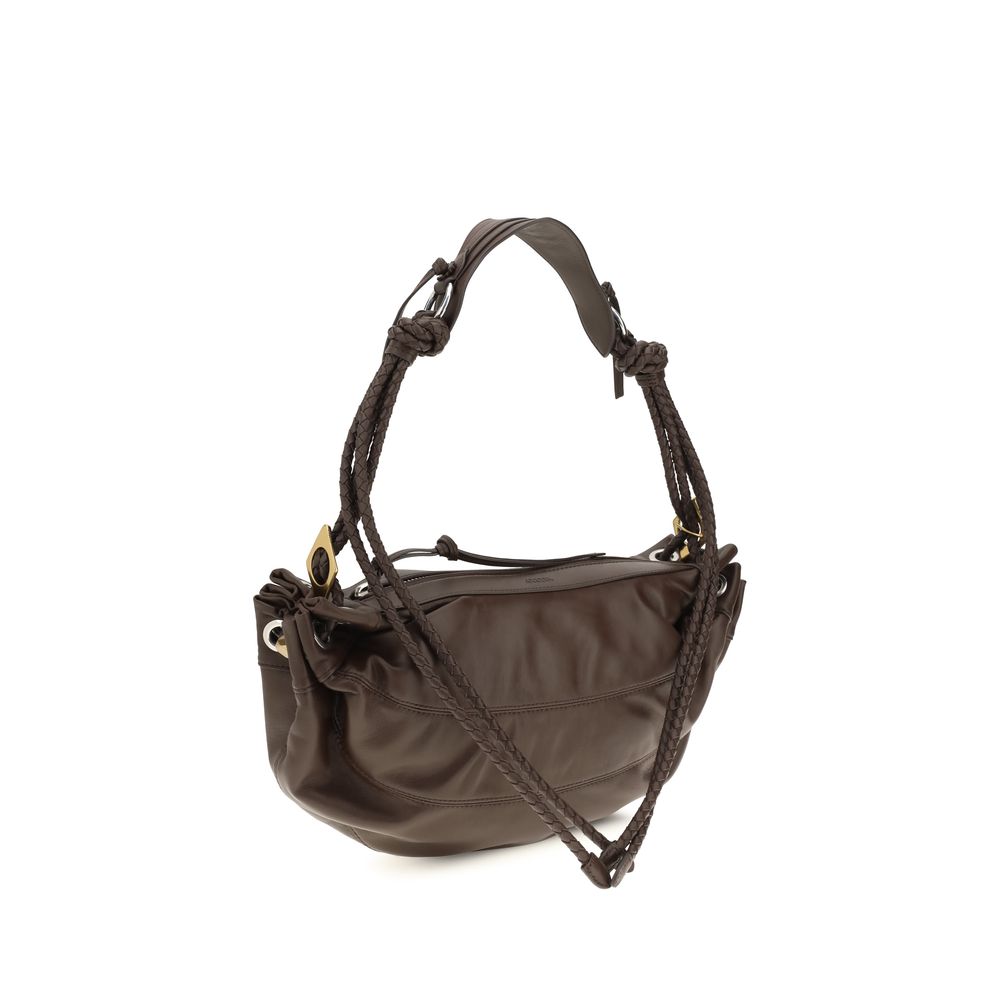 Isabel Marant Braune Lammleder Schultertasche Ovis Aries Aries