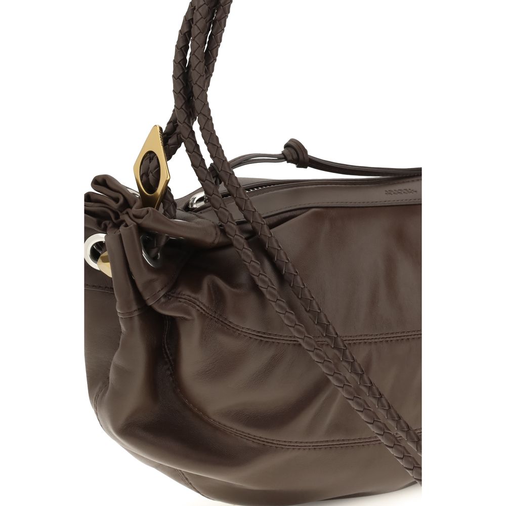 Isabel Marant Braune Lammleder Schultertasche Ovis Aries Aries