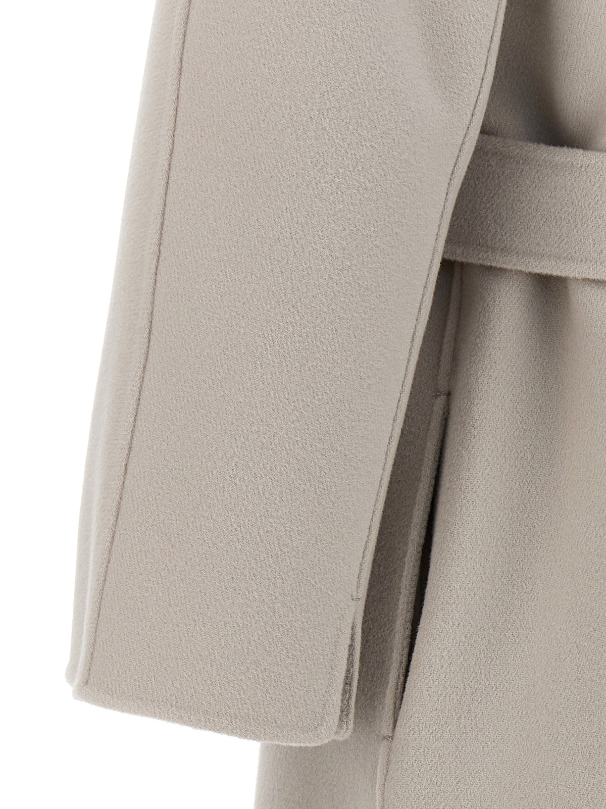 'S Max Mara Beiger Wollmantel