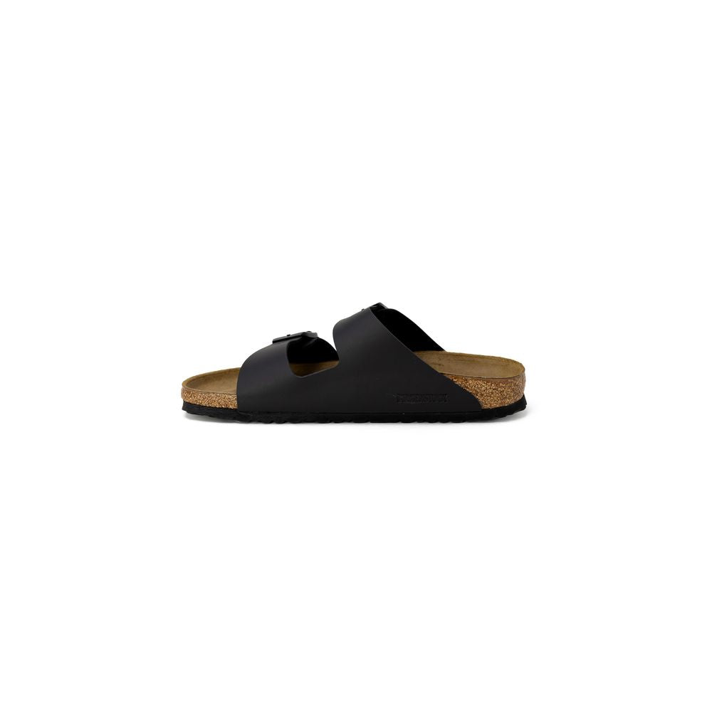 Birkenstock Schwarze Kunstleder-Slipper