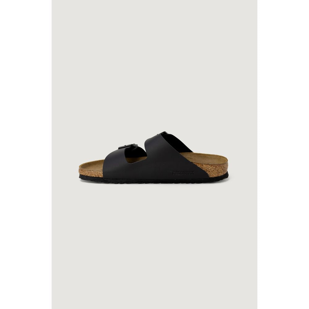 Birkenstock Schwarze Kunstleder-Slipper