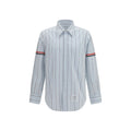Thom Browne Blaues Baumwollhemd