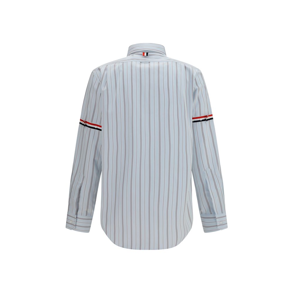 Thom Browne Blaues Baumwollhemd