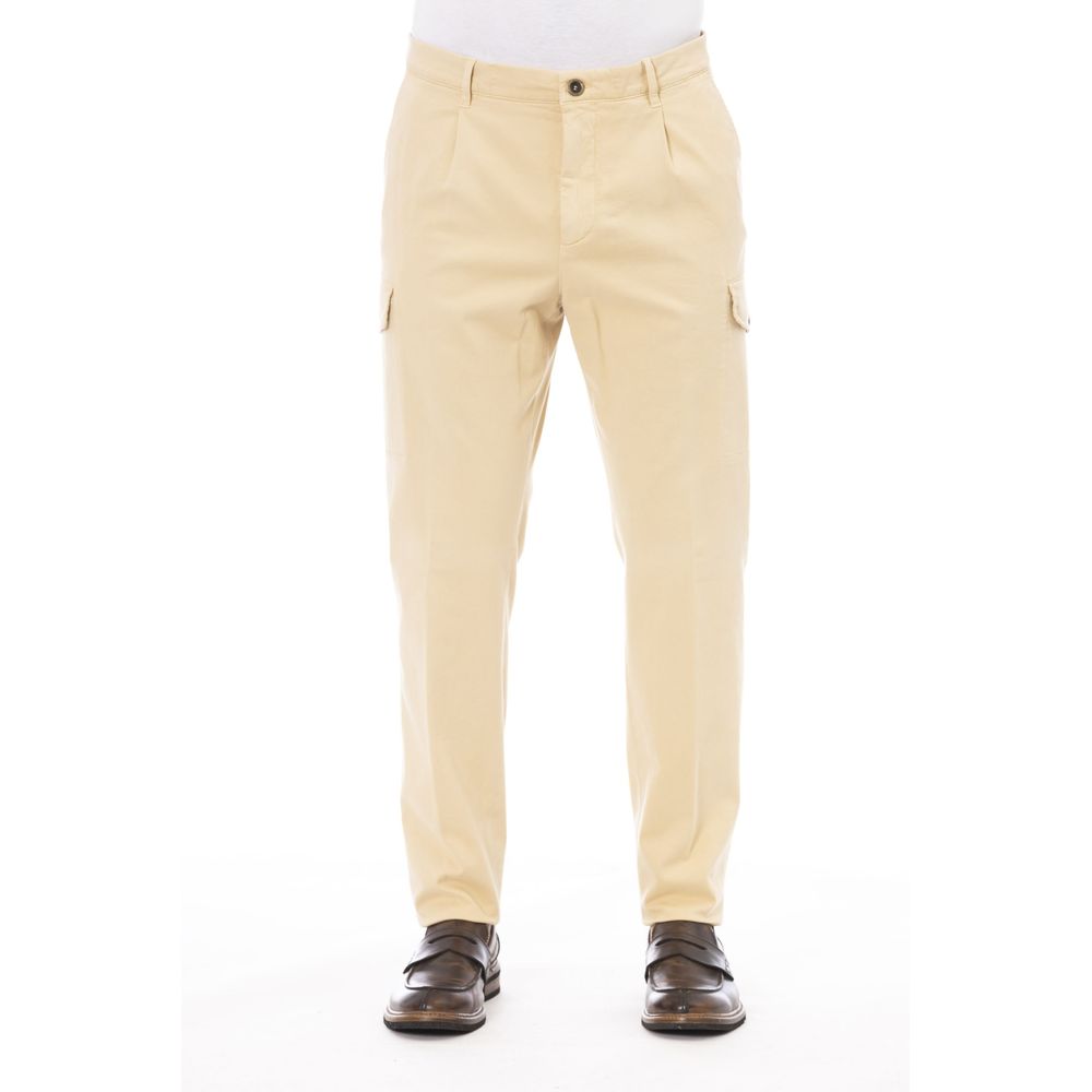 Peserico Beige Baumwollhose für Herren