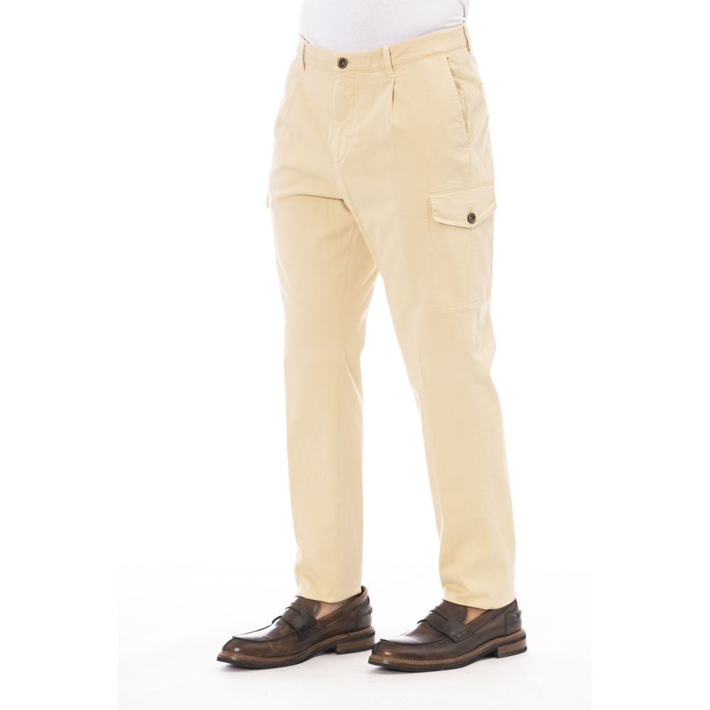 Peserico Beige Baumwollhose für Herren