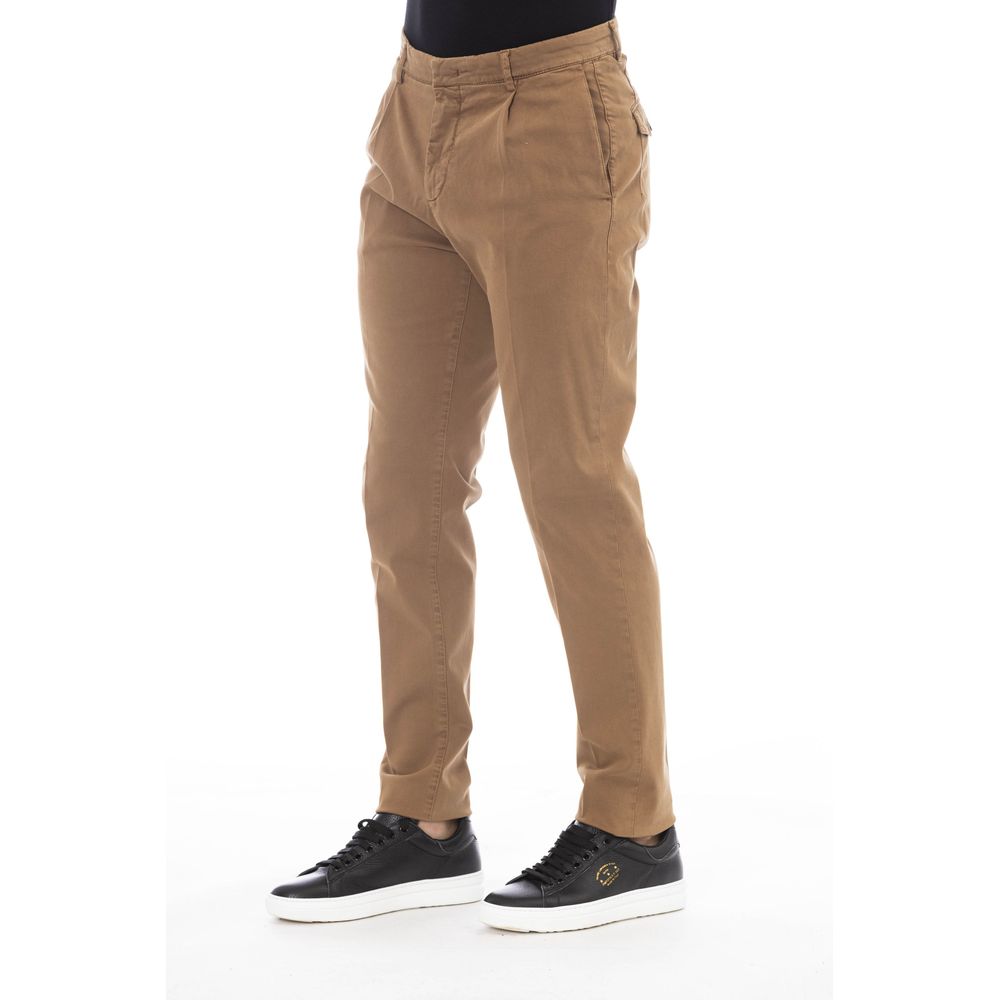 Peserico Beige Baumwollhose für Herren