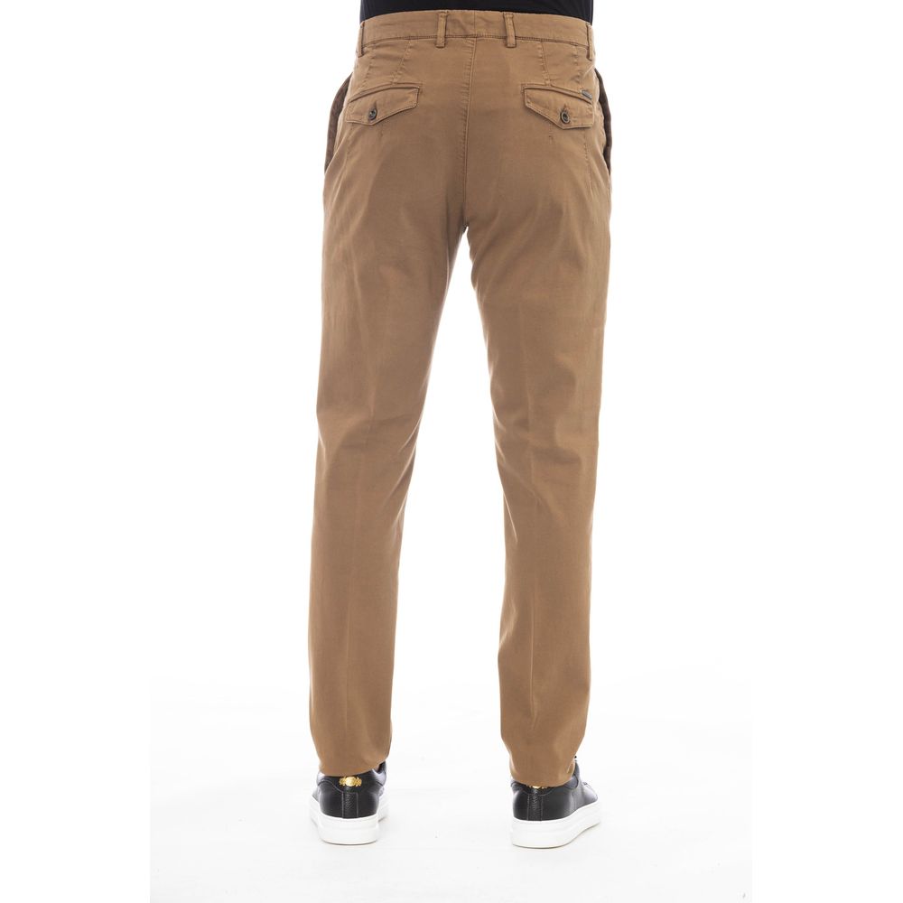 Peserico Beige Baumwollhose für Herren