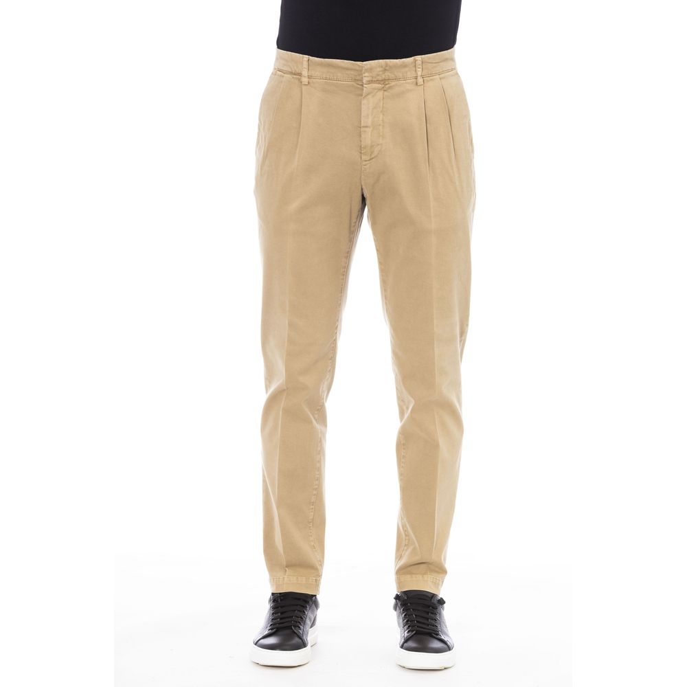 Peserico Beige Baumwollhose für Herren