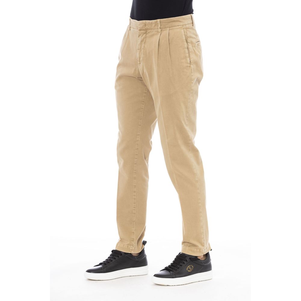 Peserico Beige Baumwollhose für Herren