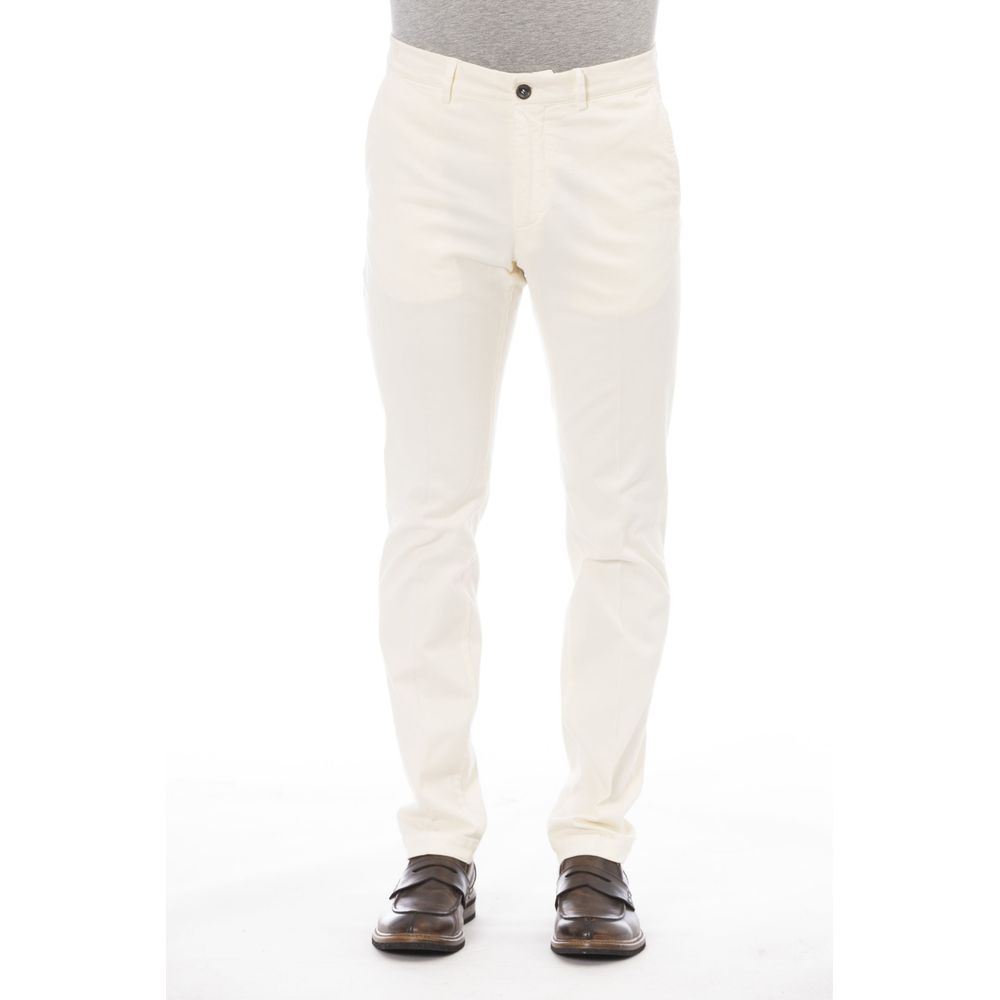 Peserico Beigefarbene Baumwollhose