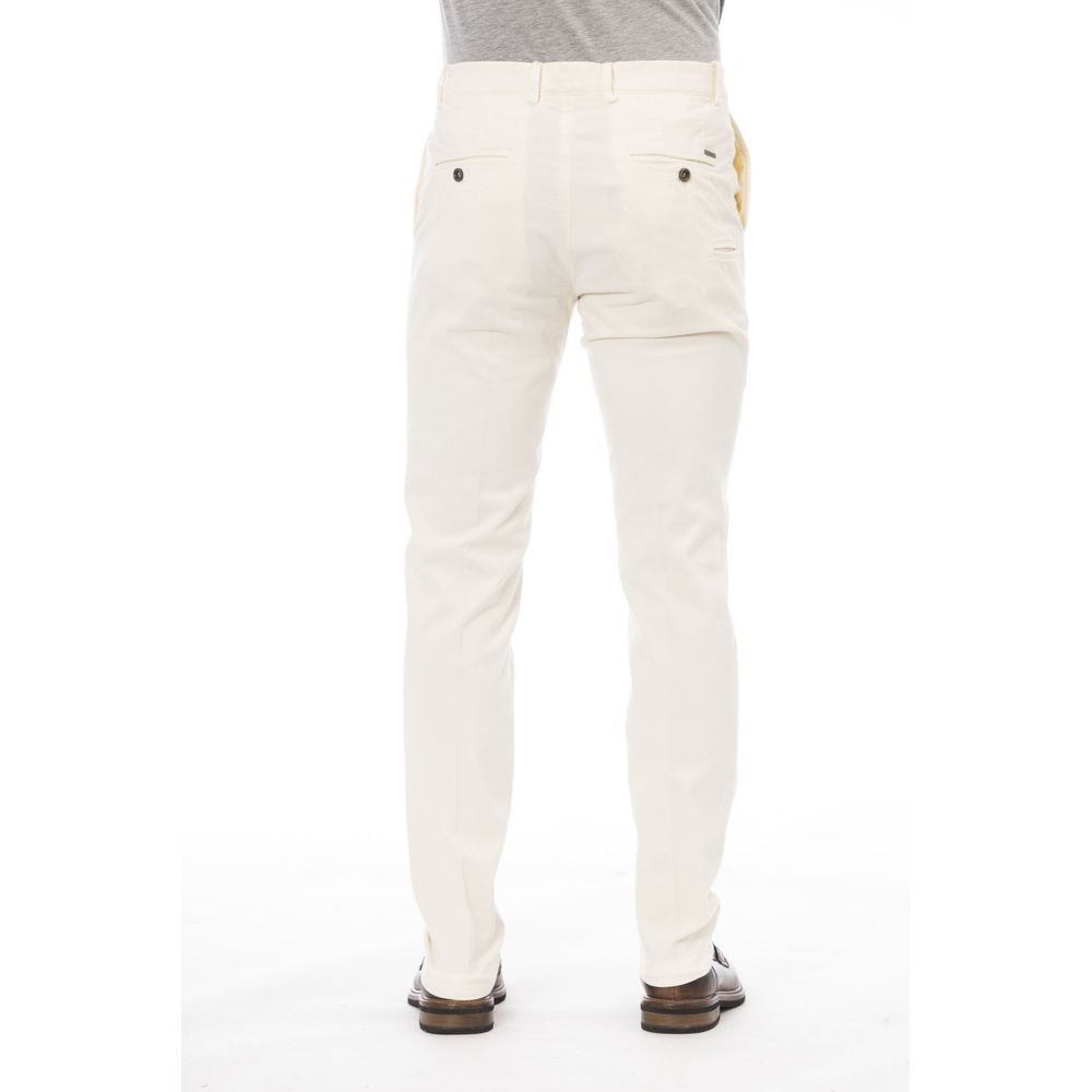 Peserico Beigefarbene Baumwollhose