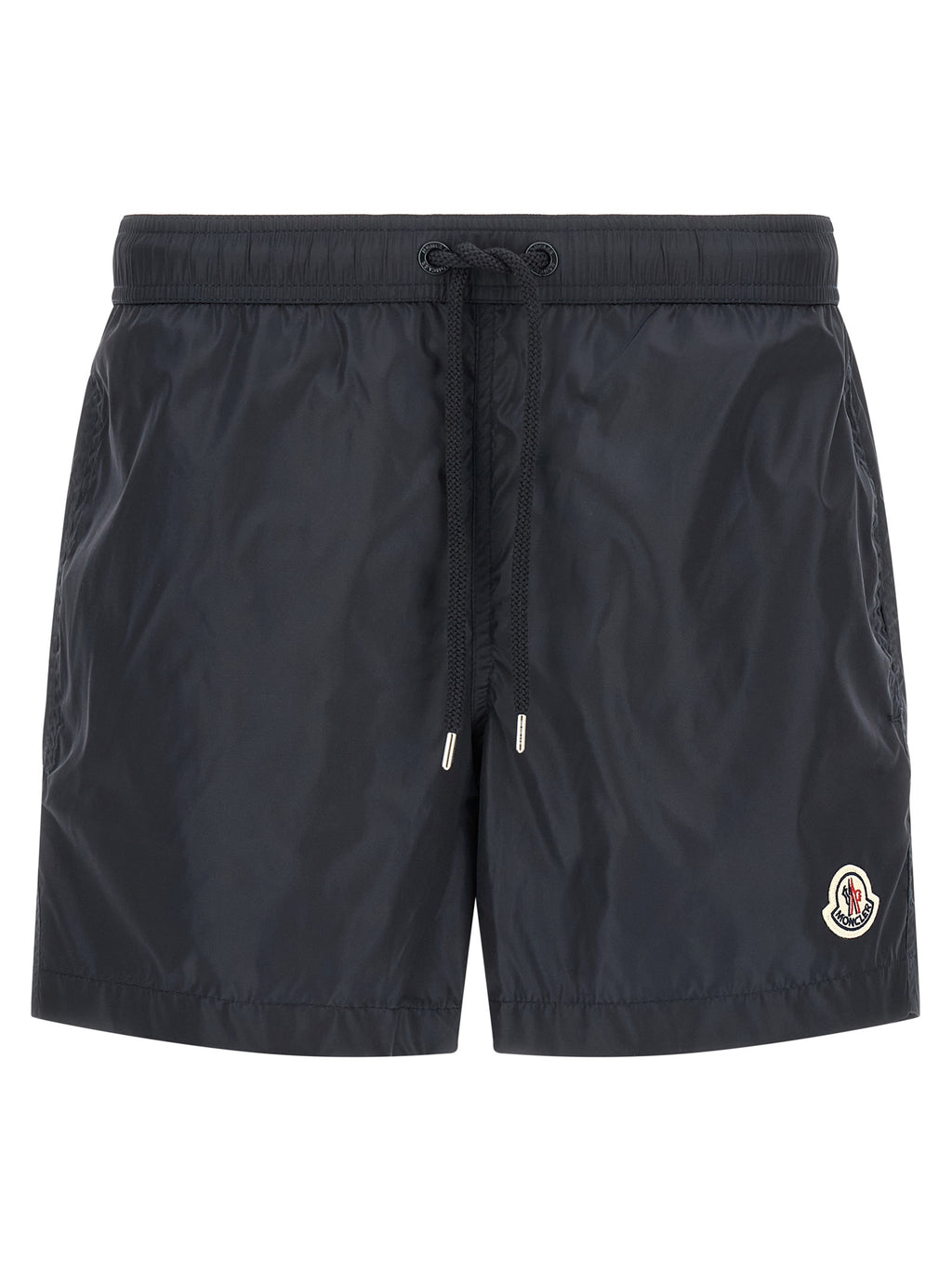 Moncler Blaue Cargo-Shorts aus Polyamid