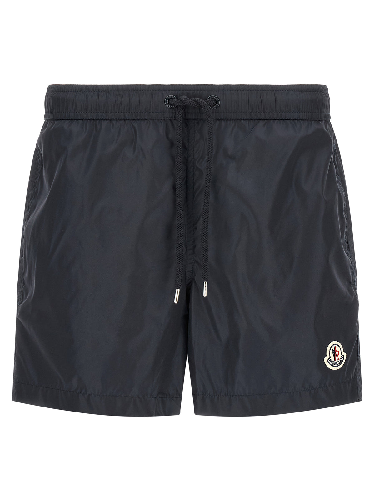 Moncler Blaue Cargo-Shorts aus Polyamid