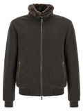 MooRER Brauner Woll-Bomber